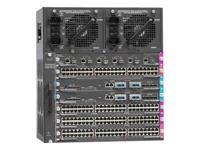 Cisco Managed Network Switch 7 Slot Chassis Catalyst 4500E Series WS-C4507R+E