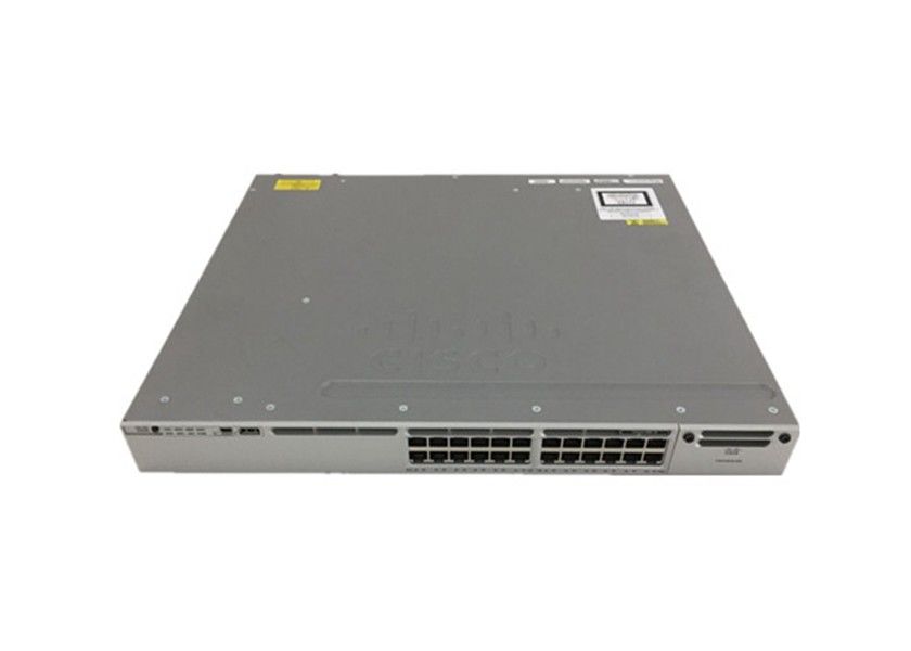 IP Base Feature Set 24 Port Stackable Switch , Rack Mount Poe Switch WS-C3850-24U-L